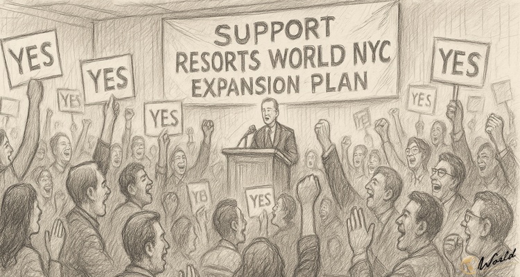 Детальніше про статтю Resorts World NYC gana soporte para un plan de expansión de casino de $ 5.5B